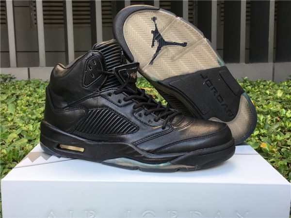 Jordan 5 Retro Premium Triple Black sneaker