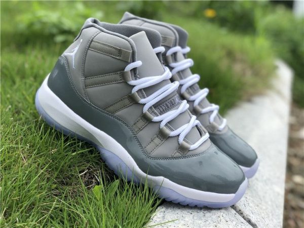 Mens Air Jordan 11 High Cool Grey shoes