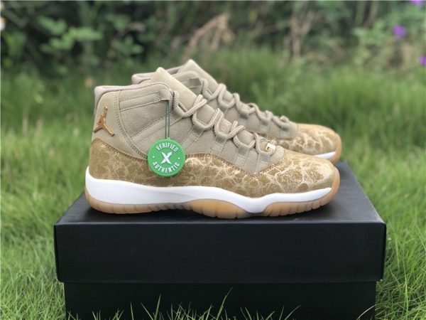 New WMNS Air Jordan 11 Heiress Neutral Olive