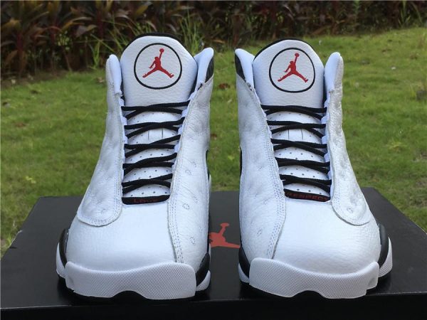 White Jordan 13 Retro Love and Respect Pack upper look