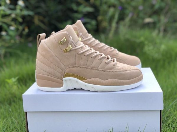 Women Air Jordan 12 Vachetta Tan AO6068-203