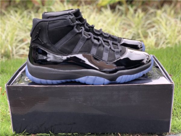 shop 2018 Air Jordan 11 Cap and Gown Triple Black