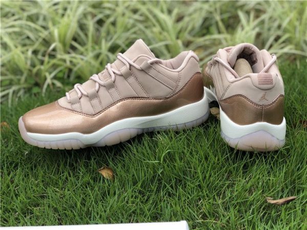 shop Girls Air Jordan XI Low 'Rose Gold' 2018