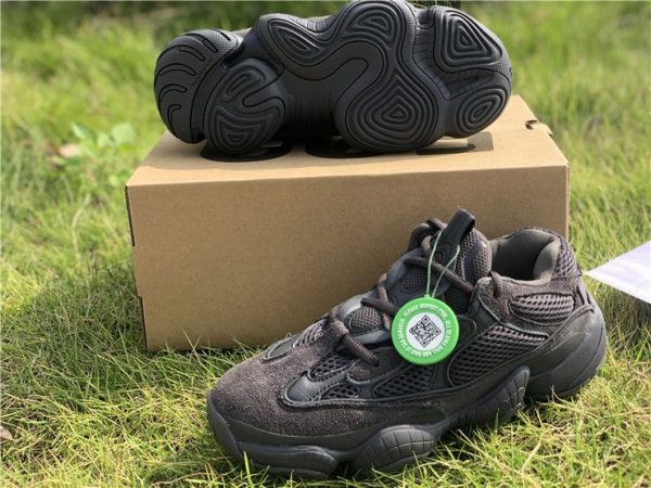 2018 Adidas Yeezy 500 Utility Black shoes