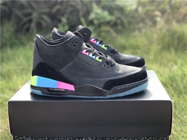 2018 Air Jordan 3 Quai 54 Black