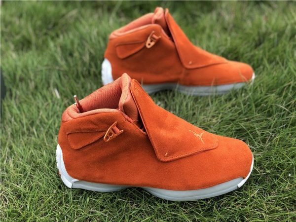 Air Jordan 18 Suede Pack Orange for sale