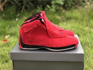 Air Jordan 18 Toro Red Suede aka Raging Bull