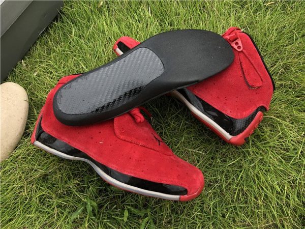 Air Jordan 18 Toro Red Suede aka Raging Bull sneaker