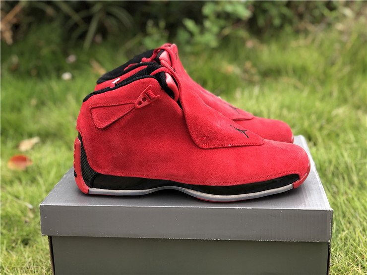 Air 18 Toro/Red Suede aka 'Raging Bull'