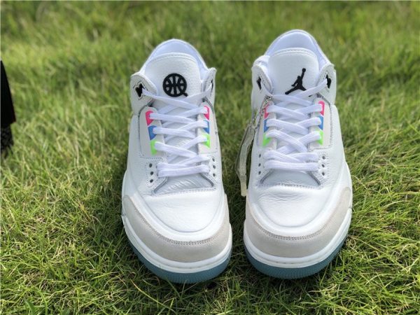 Air Jordan 3 Quai 54 White front