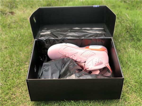 Air Jordan 6 Millennial Pink in box