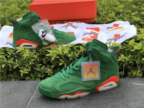 Air Jordan 6 NRG Gatorade Green shoes