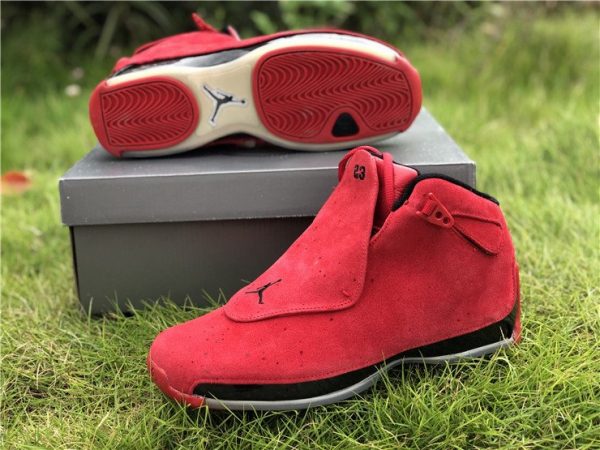 Jordan 18 Toro Gym Red Black