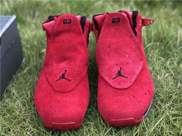 Jordan 18 Toro Gym Red Black front