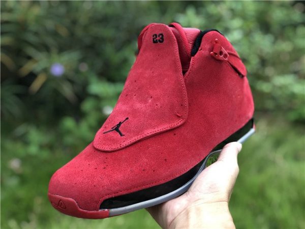 Jordan 18 Toro Gym Red Black on hand