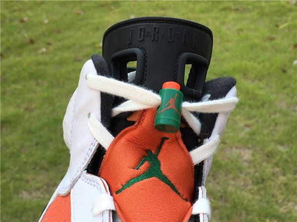 Jordan 6 Gatorade Like Mike shoelocks