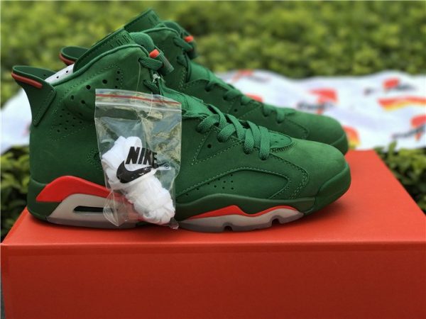 Mens Shoes Air Jordan 6 NRG Gatorade Green