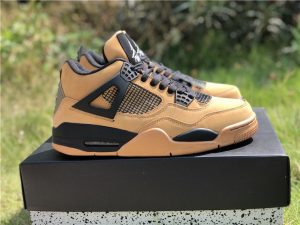 New Air Jordan 4 Wheat Black 2018