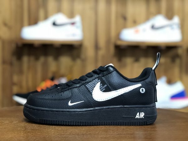 Nike Air Force 1 AF1 Utility Black kicks