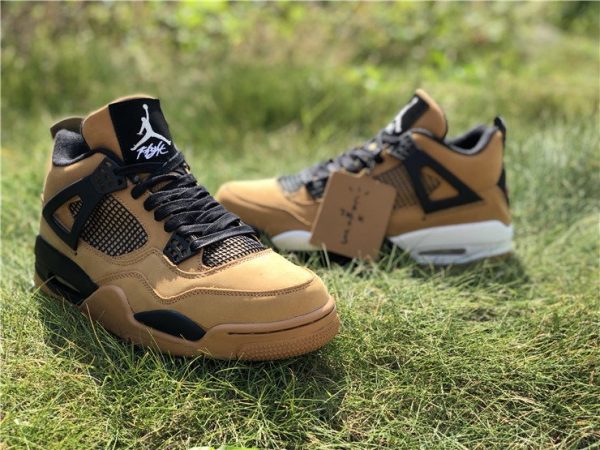 Nike Air Jordan 4 Wheat Black sale