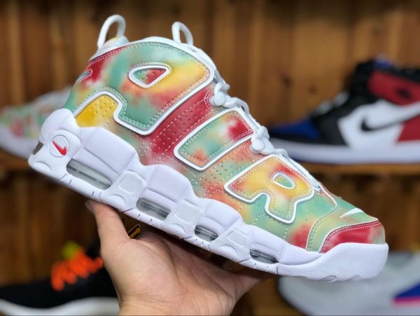 Nike Air More Uptempo London UK on hand