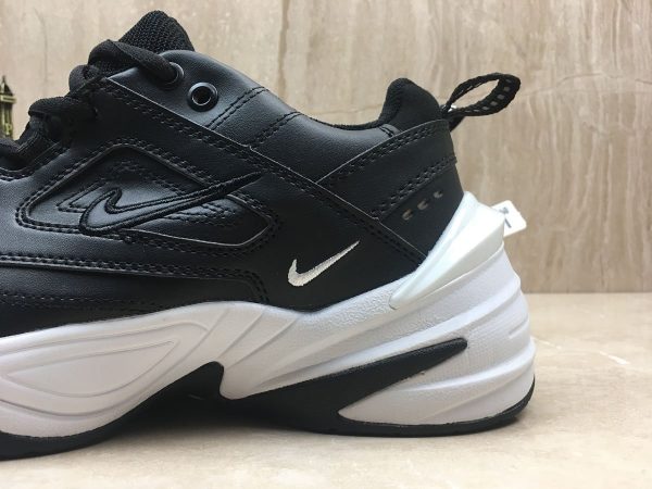 Nike M2K Tekno Black White swoosh