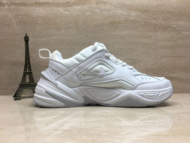 nike m2k tekno silver white