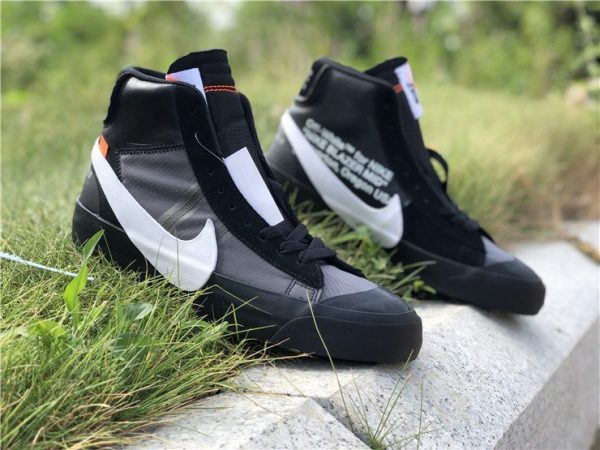 Off-White x Nike Blazer Grim Reaper shoes