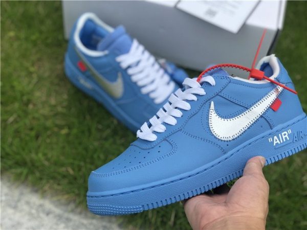 Off-White x af1 1 Low MCA Chicago Blue sneaker