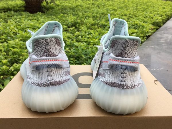 Yeezy Boost 350 V2 Blue Tint heel