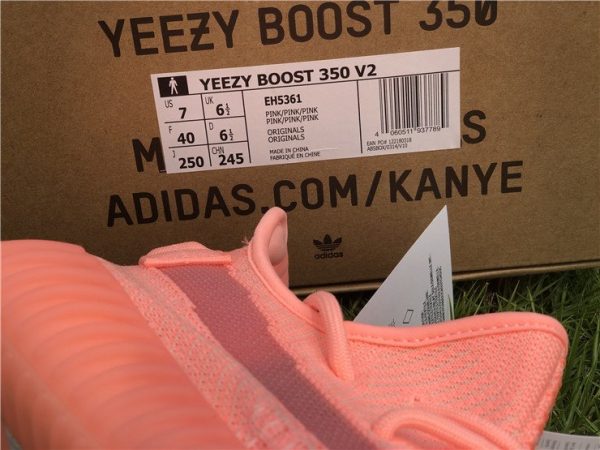 Yeezy Boost 350 V2 Pink Adidas detail