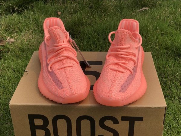 Yeezy Boost 350 V2 Pink Adidas tongue