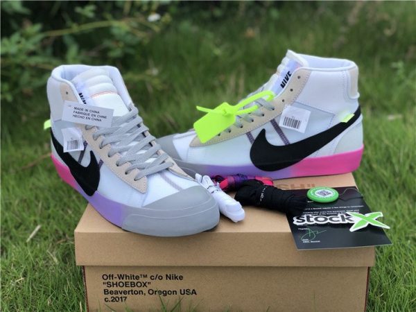 Nike Blazer Mid Queen Off-White Colorful sneaker