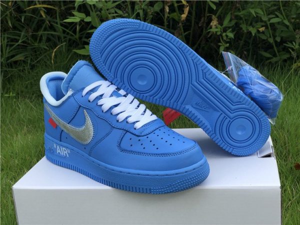 offer Off-White x af1 1 Low MCA Chicago Blue