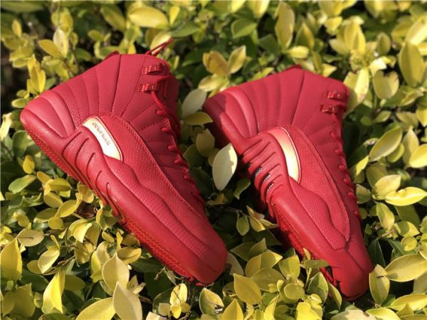 2018 Air Jordan 12 Bulls Gym Red 130690-601 sneaker