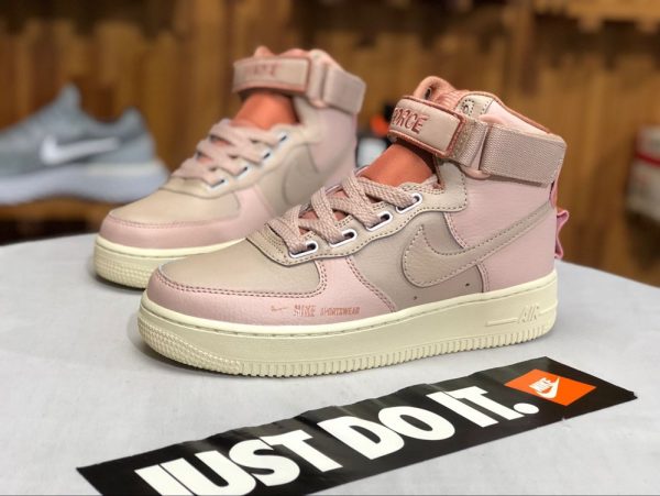 2018 Nike Air Force 1 High Utility Particle Beige sneaker