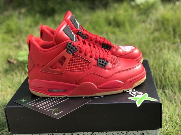 Air Jordan 4 NRG Singles Day Fire Red