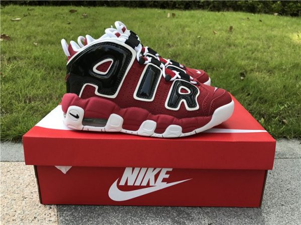 Air More Uptempo Bulls Hoops Pack Varsity Red