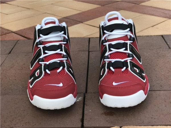 Air More Uptempo Bulls Hoops Pack Varsity Red front
