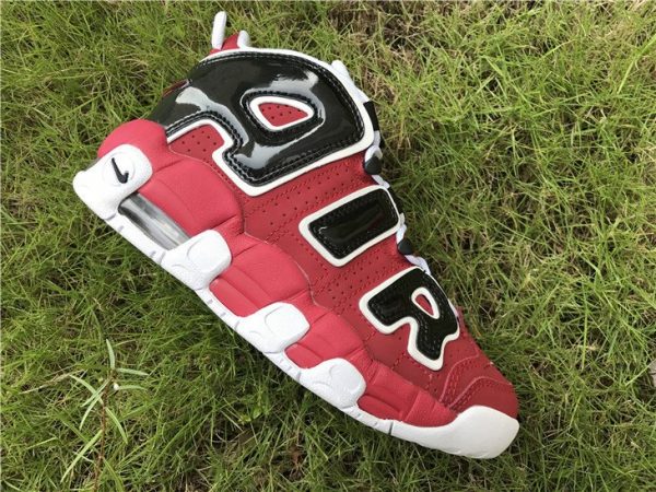 Air More Uptempo Bulls Hoops Pack Varsity Red sneaker