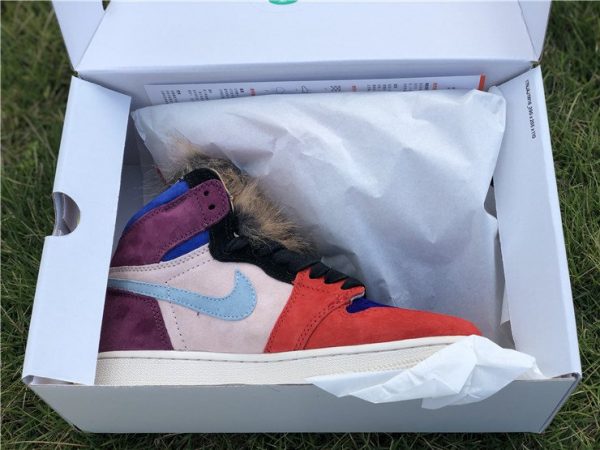 Aleali May x Air Jordan 1 Viotech 2018 in box