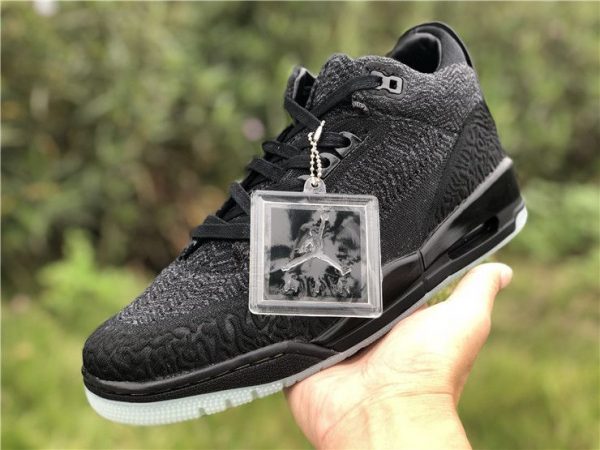 Jordan 3 Retro Flyknit Black - AQ1005-001 SHOES