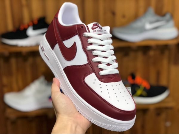 Nike Air Force 1 Low Team Red White shoes