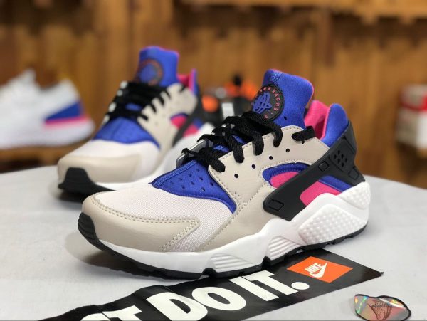 Nike Air Huarache Desert Sand Persian Violet shoes