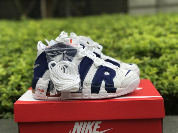 Nike Air More Uptempo Knicks White Deep Royal