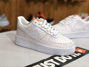 Nike Footwear Air Force 1 Low White Cone Orange Spot AT5019-100