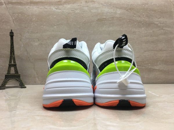 Nike M2K Tekno Pure Platinum Glossy Volt back