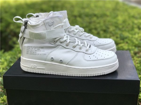 Nike SF-AF1 Mid Triple Ivory