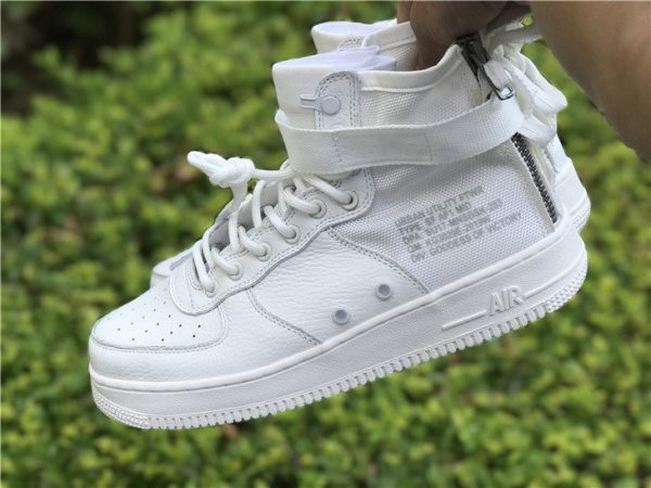 Nike SF-AF1 Mid Triple Ivory shoes