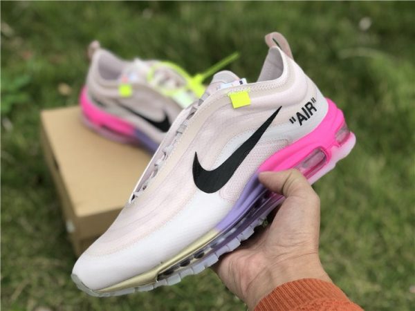 Off-White x Nike Air Max 97 Queen red